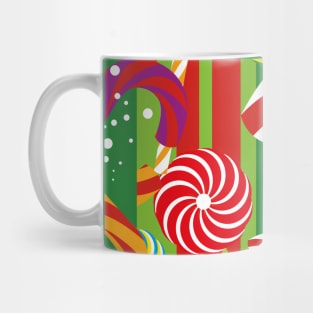 Christmas Candy Cane Mug